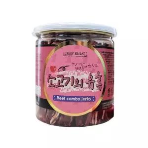 소고기의 유혹 져키 200g 강아지 애견 원통 간식 (WFGELAR)