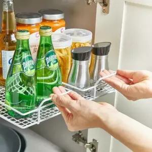 다용도 인출식 냉장고 정리 선반 WF3F9A6