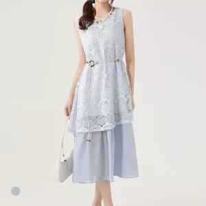 KARRA 레이스쉬폰나시원피스+벨트SET_A5M1013