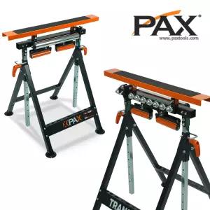 팍스 4IN1 트랜스업 작업대 쏘홀스 톱걸이 롤러지지대 각도절단기 보조대