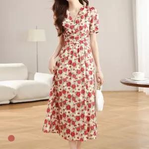 클라셰 레이디플로랄롱원피스_B5M1215