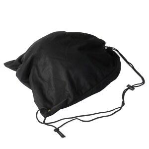 Klmnop 용접 헬멧 가방, 오토바이 용접용 대용량 드로스트링 가방 자전거 승마 스키 헬멧(블랙)