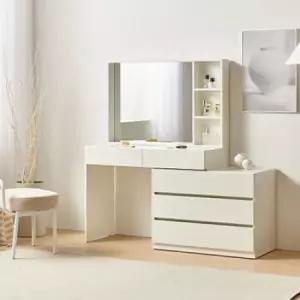 [비밀특가] 파로마 벨라 확장형 콘솔 서랍장 화장대 1000