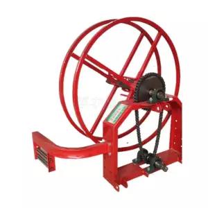 비닐수거기 피복 릴 어깨끈 회수기 전동 필름 무동력