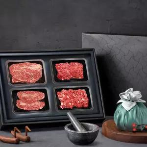 [롯데백화점]제주푸드마씸 제주한우 실속세트 1.4kg (1등급 한우, 냉장육)