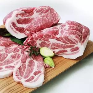 [나주목장] 무항생제 한돈 생목살 1kg 보쌈용