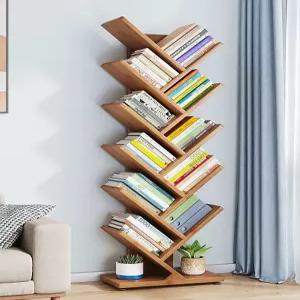 우드 CD 수납 보관함 책꽂이 북유럽 스타일 선반 장식장