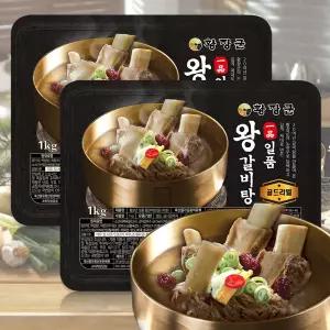 [황장군] 일품 왕갈비탕 골드라벨 1kg x 4팩 4kg