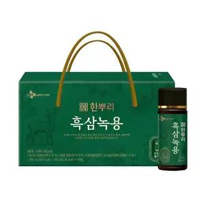 CJ 한뿌리 흑삼녹용 100ml, 10입, 1개