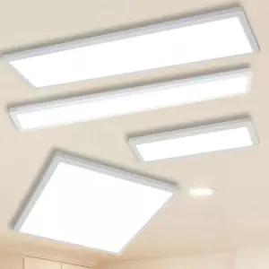 LED직하평판등 방등 거실등 주방등 사무실조명 매립등커버 슬림조명