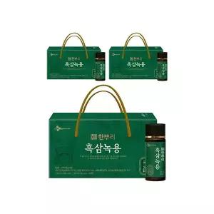 CJ 한뿌리 흑삼녹용 100ml, 10입, 3개