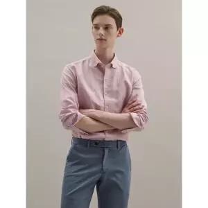 [갤럭시][갤럭시] 리넨 혼방 스트라이프 셔츠  라이트 핑크 (GA5364U09Y)