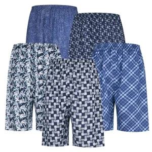 남성 편안한 5부 롱 이너웨어 트렁크 HW-UW-4115A