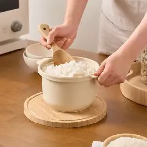 칼로볼 전자레인지 다이어트 저당밥솥 1개 (크림/그린)