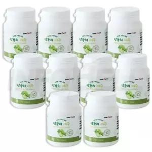 상아제약 당신의 여주 식물 인슐린 제주산 여주 과육 껍질 농축 추출 분말 가루 여주분말 여주가루 10통