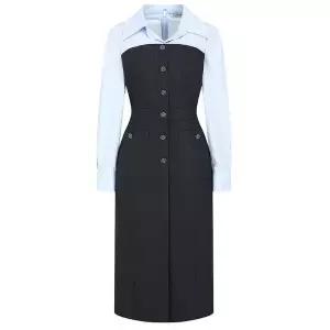 [JJ지고트](대구신세계)버튼 포인트 H라인 원피스 GPAA0OP161