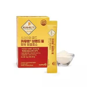 헬씨허그 프리미엄 골드 카무트 브랜드 밀 함유 발효효소 5박스(5개월분)