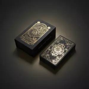 다크블랙타로카드 한글설명서 카드보관파우치 유니버셜웨이트