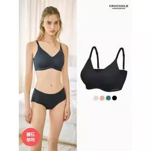 [하프클럽/ 이너웨어]라이크라 쉘론 데일리 몰드부착 스트랩 브라 1종 택1