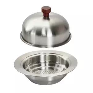 다용도 찜기 세트 뚜껑포함 국산 스텐 3단 돔 스티머 16-26cm 찜기