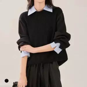 KARRA (77까지)배색블루포인트니트_A5F0424