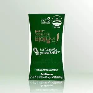 [셀러허브] 유산균 비에날씬 400mg x 60캡슐 / iuy (S30462239)