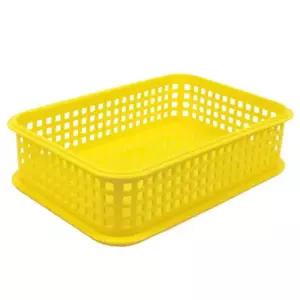 미니상자 5호 A3 1개 노랑바구니 사물함정리 교구정리