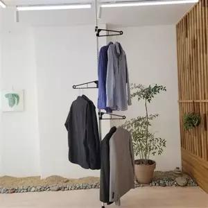 1단 행거 국산 다용도 이동식 드레스 룸 행거 파이프 튼튼한 옷걸이 원룸 정리대 시스템 선반 옷장 수납 방