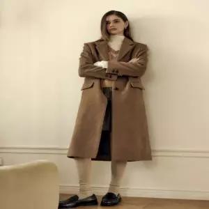 [롯데백화점]나이스클랍 카라 싱글 코트 (N254YWCA10)