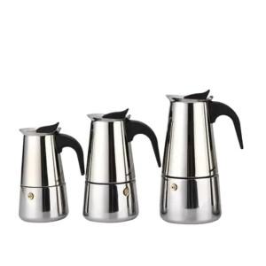 2/4/6 컵 스테인레스 스틸 모카 포트 커피 메이커 이탈리아 머신 맞는 유도 밥솥 액세서리