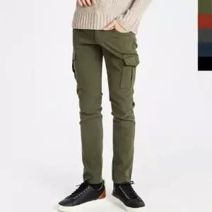 [하프클럽/]카고 빈티지 정장 건빵바지 건빵 면바지 캐쥬얼 팬츠