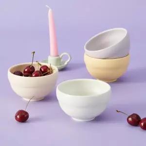 [무케렌시아][무케] 베터핑거_도자기 공기(밥그릇) 4colors 식기 테이블웨어 자취 신혼 집들이선물