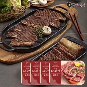 강강술래 양념LA갈비500g 4팩