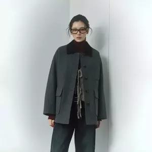 [LAP](신세계 사우스시티)코듀로이 배색카라 워크자켓 AR4WJA62