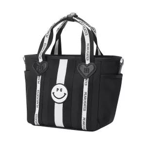 [파리게이츠]여성 스마일 배색 웨빙 투웨이 토트백 521E3BG005-BK_s