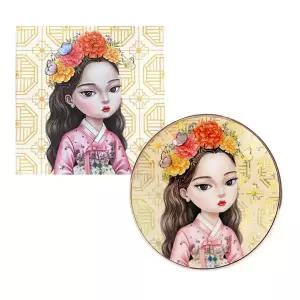 뷰티피플 철벽녀 시즌16 소이 단백질 두유크림 앰플 쿠션 커버 톤보정 본품