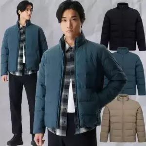 블랙야크강남점25년신상 남성 일상등산 경량패딩 헝가리구스 롯지 퀼팅 하이넥 다운자켓 1BYPAWU040 148126