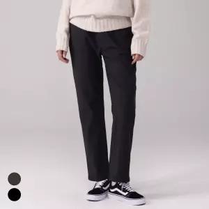 에버라스트 여성 테이퍼드핏 기모 바지 슬랙스