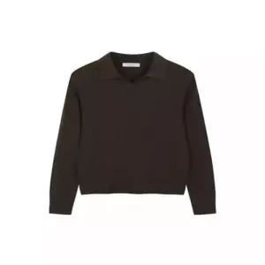 폴햄 여성 케이블조직 슬릿카라 니트PHF4ET2470A 1484195