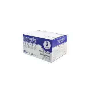 성심메디칼 일회용주사기(D/Syringe) 3cc 23G, 1inch 판매단위:박스100