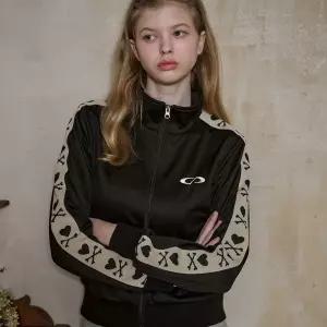 본 테이프 크롭 트랙탑 블랙