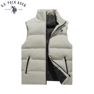 패딩조끼 경량 가을 겨울 베스트 니트 롱 후리스 러닝 집업 오버핏 남성 브랜드 U.S. POLO ASSN. 1890년 이