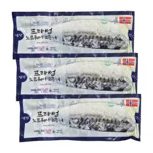 [해동찬가] 프리미엄 노르웨이 고등어 7팩 (1kg)