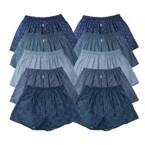 국산 프랭크스토리 순면 트렁크 사각팬티 10종 남성용