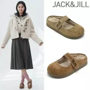 잭앤질 메리제인 털안감 슬리퍼(JD5737)