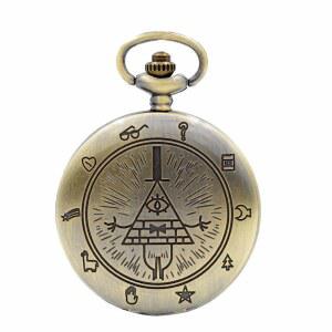 목걸이 체인 포브 포켓 체인이 있는 쿼츠 남성용 워치 박스가 크리스마스 선물