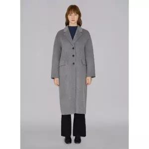 [롯데백화점]쉬즈미스 울 혼방 핸드메이드 롱코트 (SWHCTO42140)