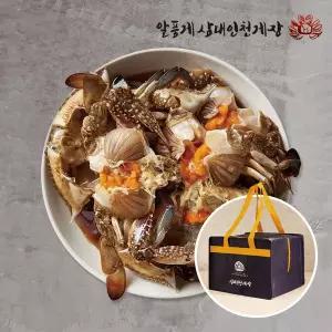 [작심밀도][2월 10일 오전8시 주문건까지 명절전출고][작심밀도]알품게 간장게장 선물세트 4호