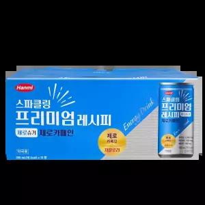 한미 스파클링 프리미엄 레시피 제로카페인 10캔 비타민C 타우린 에너지드링크 제로슈거 [원산지:상세설명에 표시]