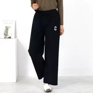 엄마옷 60대 여성 모슬린 면 자수 골덴 통바지 515HJK701 중년여성/50대/70대/빅사이즈/할머니옷/마담